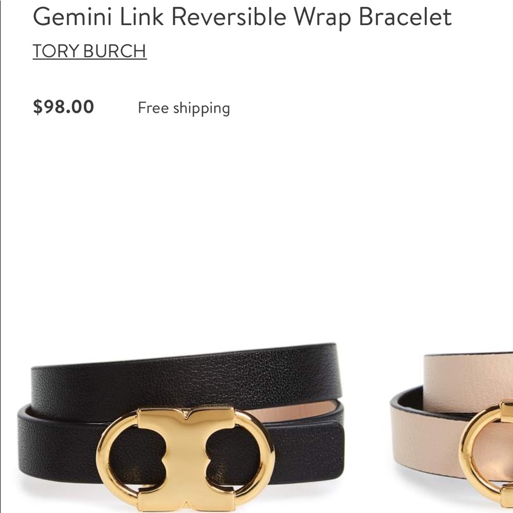 Tory Burch Reversible Wrap Bracelet